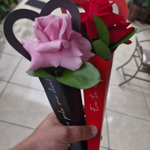 Cone 1 rosa é o amor