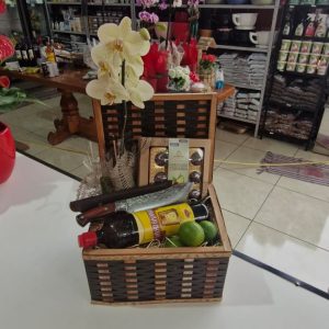 Cesta kit de caipirinha limao